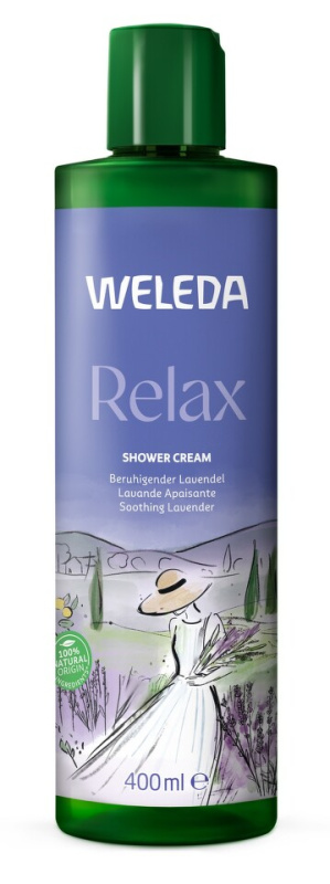 Weleda Relax relaxační sprchový krém Levander 400 ml