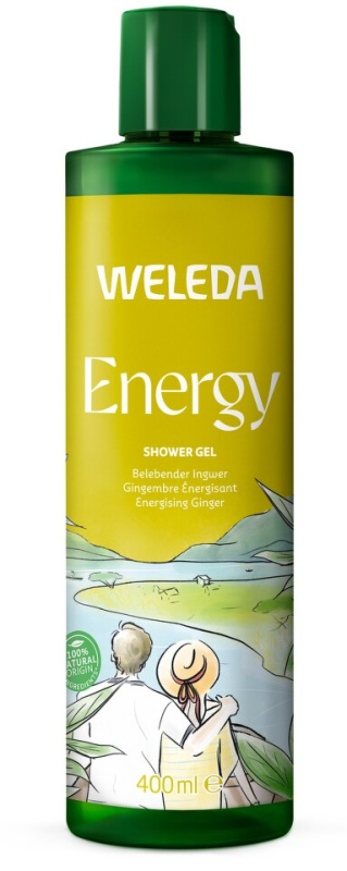 Weleda Energy energizující sprchový gel Ginger, Citronella and Cedar 400 ml