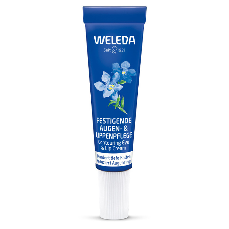 Weleda Modrý hořec a Protěž alpská liftingový krém na kontury očí a rtů 10 ml