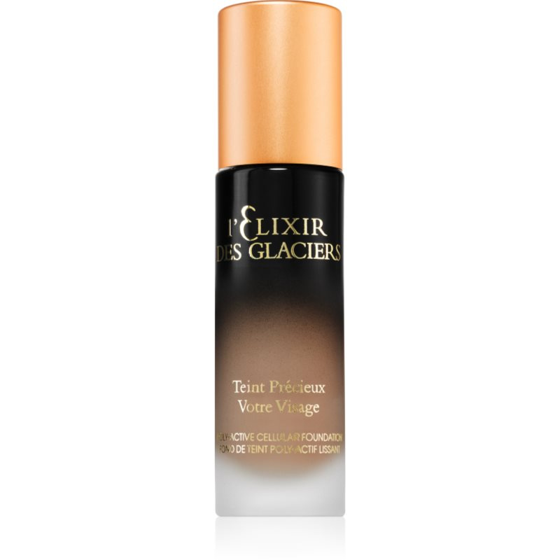 Valmont l' Elixir des Glaciers Teint Précieux vysoce krycí make-up pro vyhlazení pleti a minimalizaci pórů odstín Amber Beige in Florence 30 ml