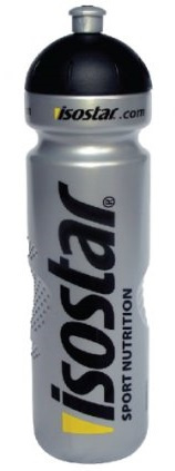 Isostar Láhev Bidon 1000 ml - stříbrná (push pull)