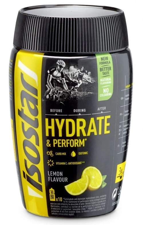 Isostar Hydrate & Perform 400 g - citron