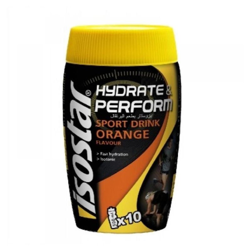 Isostar Hydrate & Perform 400 g - pomeranč