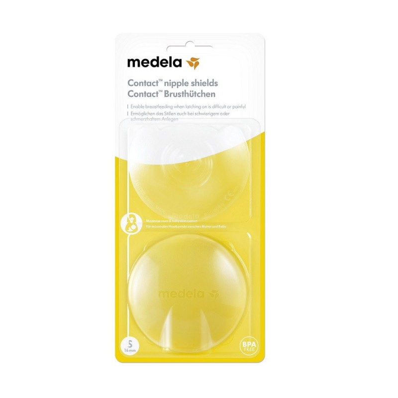 Medela Kojící kloboučky Contact vel.S 2ks