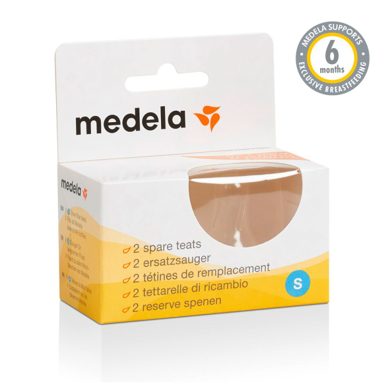 Medela Dudlík k láhvi - S - 2ks