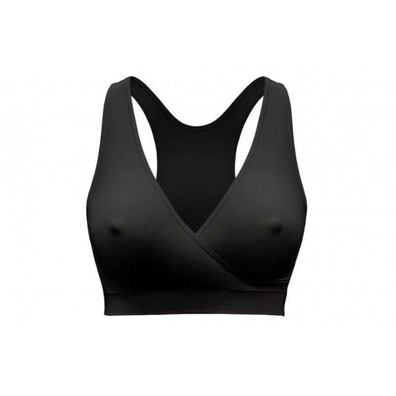 MEDELA Noční těhotenská a kojící podprsenka Keep Cool™ M černá 1 ks