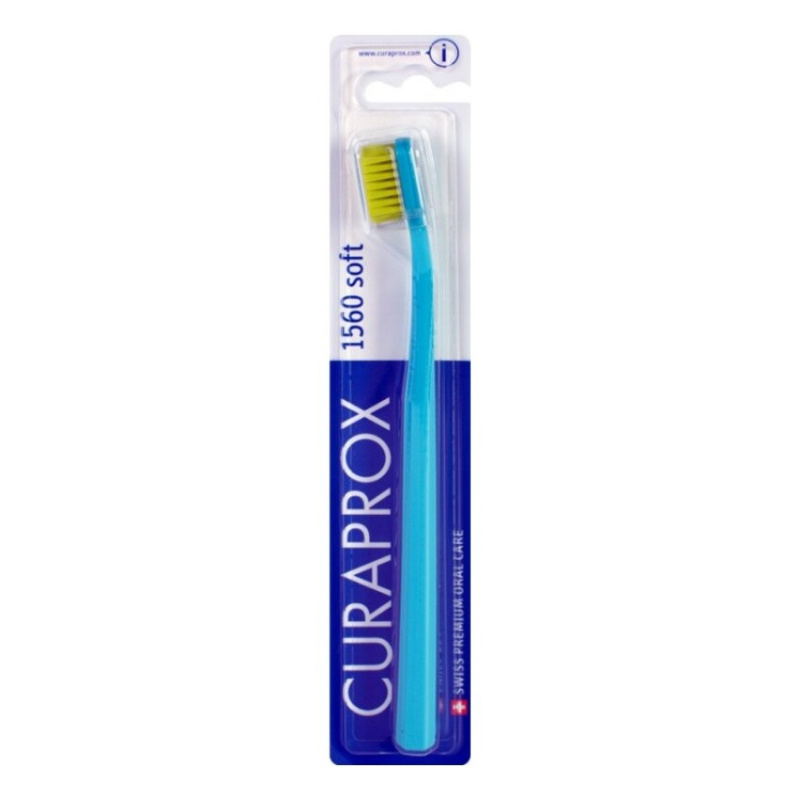 Curaprox CS 1560, Zubní kartáček soft, 1 ks Barva: Modrá