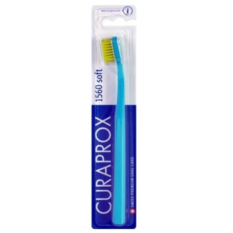 Curaprox CS 1560, Zubní kartáček soft, 1 ks Barva: Modrá