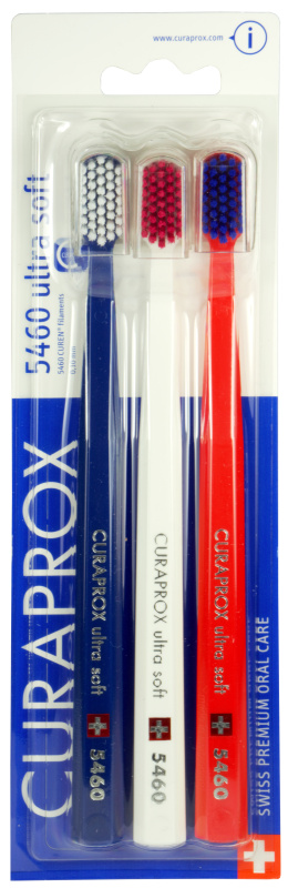 Curaprox 5460 Ultra Soft zubní kartáček 3 ks
