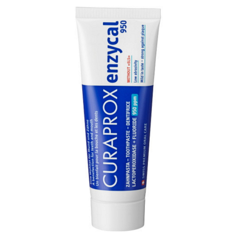 Curaprox Enzycal 950 zubní pasta 950 ppm 75 ml