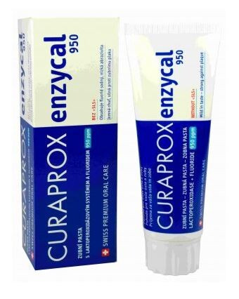 Curaprox Enzycal 950 zubní pasta 950 ppm 75 ml