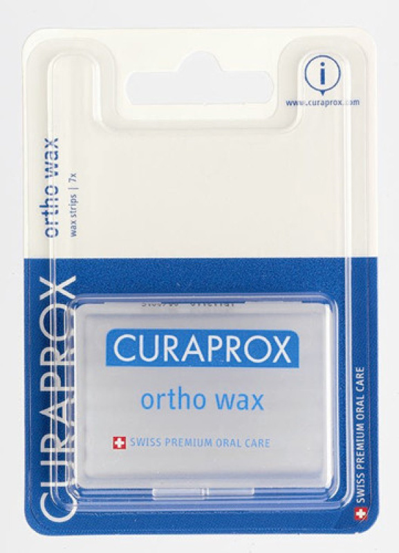 Curaprox Ortho Wax ortodontický vosk pro rovnátka 7 ks