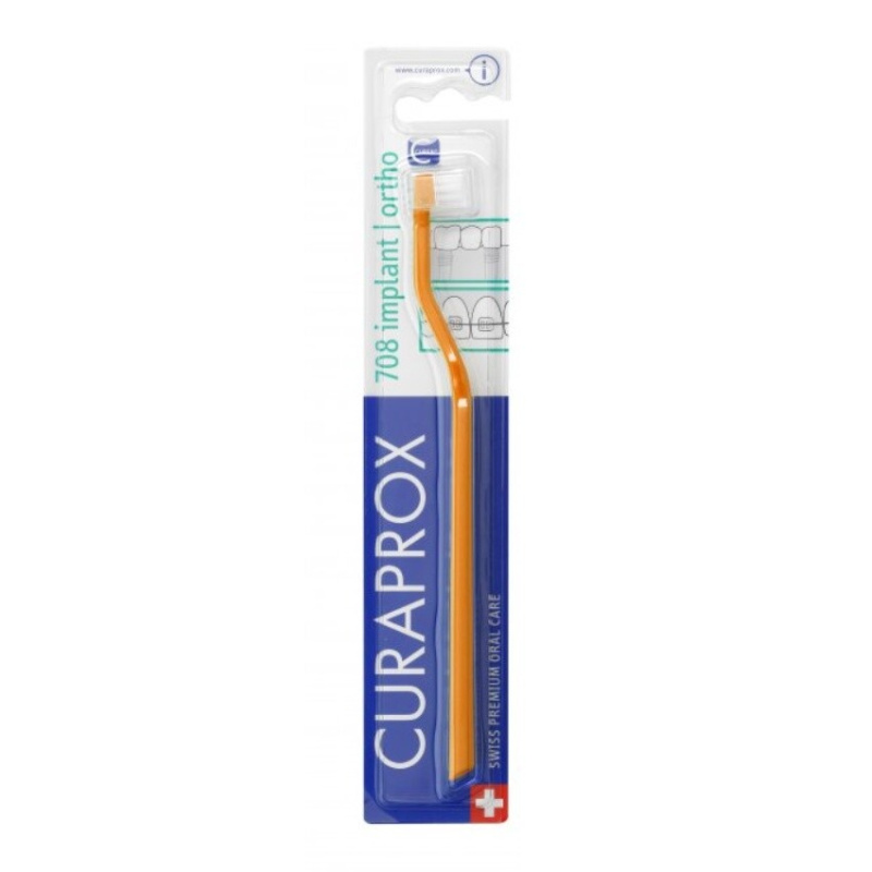 Curaprox Implant Ortho CS 708 ortodontický zubní kartáček 1 ks