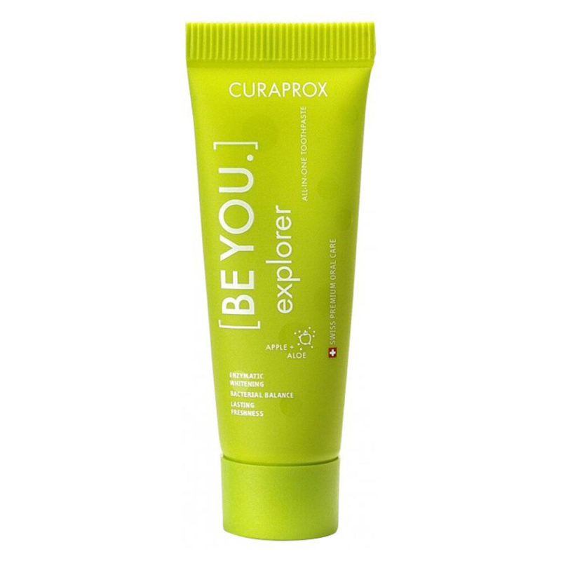 CURAPROX Be You Single Explorer Bělicí zubní pasta mini 10 ml