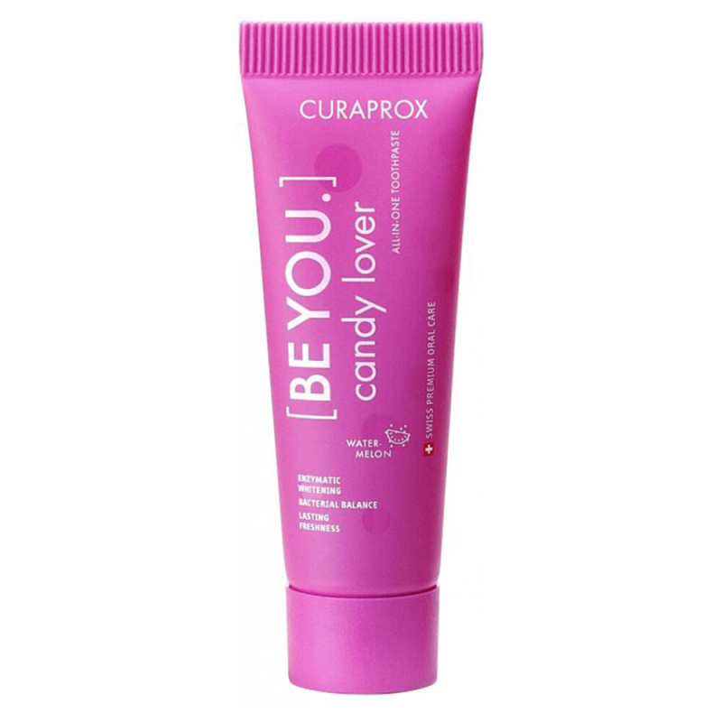 CURAPROX Be You Single Candy Lover Bělicí zubní pasta mini 10 ml