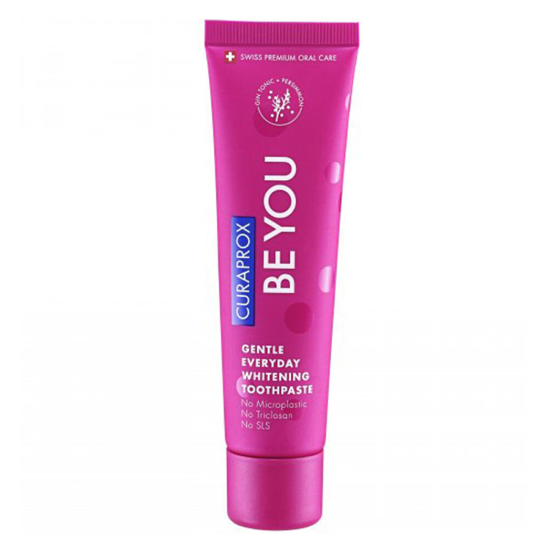 CURAPROX Be You Single red Bělicí zubní pasta mini 10 ml