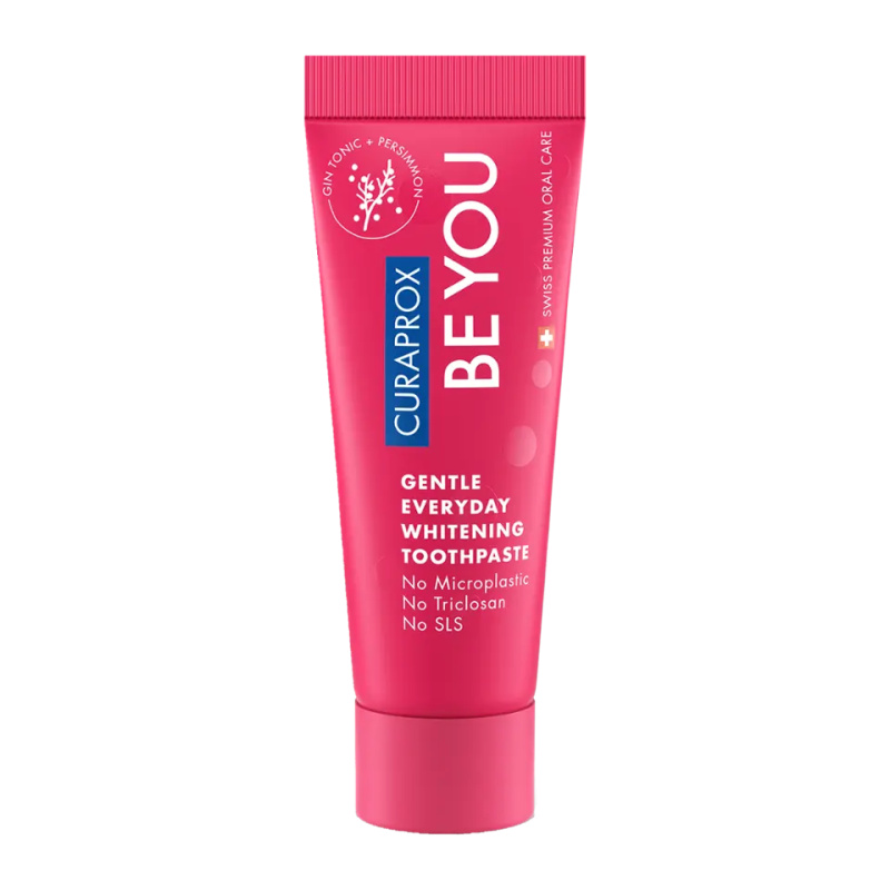 CURAPROX Be You Single red Bělicí zubní pasta mini 10 ml