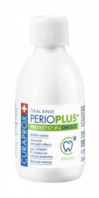 Curaprox Perio Plus+ Protect, ústní voda 0,12% CHX, 200 ml