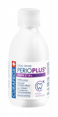 Curaprox Perio Plus+ Forte 0.20 CHX ústní voda 200 ml