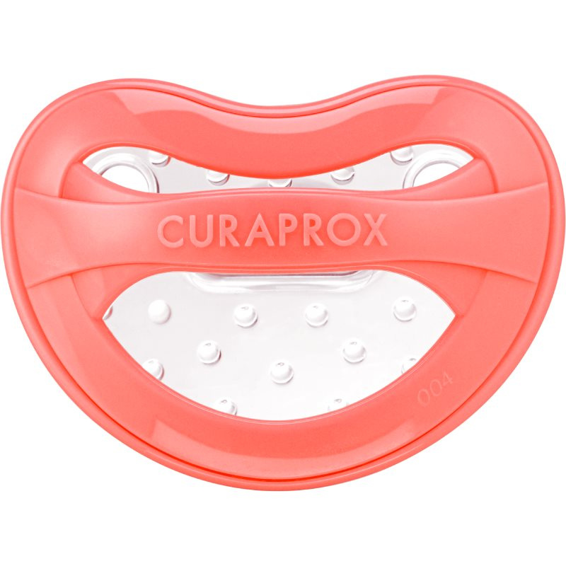 Curaprox Curaprox, Biofunkční dudlík, velikost 0 (3-7kg), 1 ks Barva: Korálová