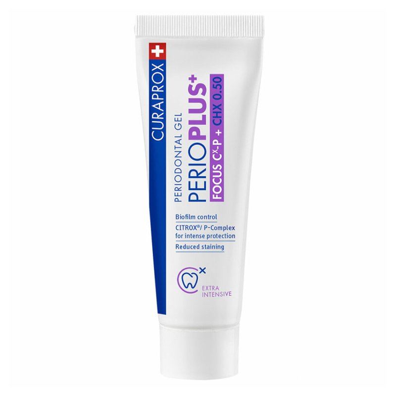 Curaprox Perio Plus+ Focus 0.50 CHX dentální gel 10 ml