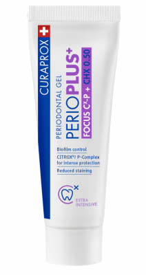 Curaprox Perio Plus+ Focus 0.50 CHX dentální gel 10 ml