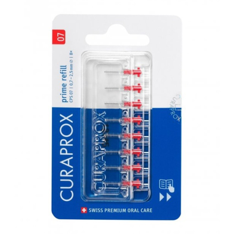 Curaprox CPS 07 prime refill mezizubní kartáčky 8 ks