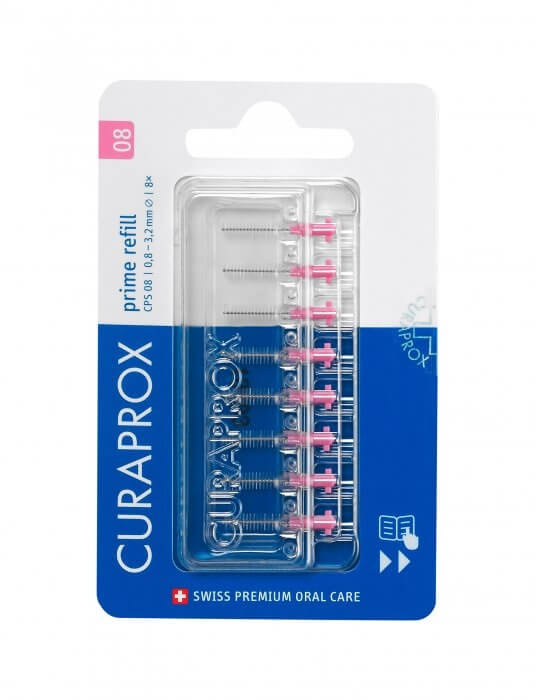 Curaprox CPS 08 prime blister refill mezizubní kratáček