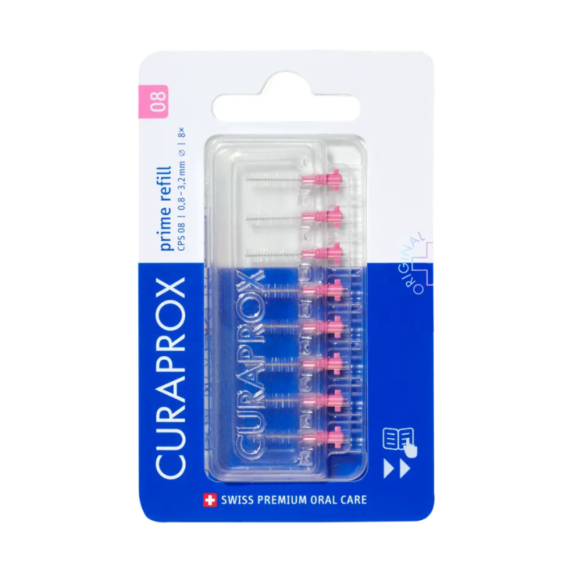 Curaprox CPS 08 prime blister refill mezizubní kratáček