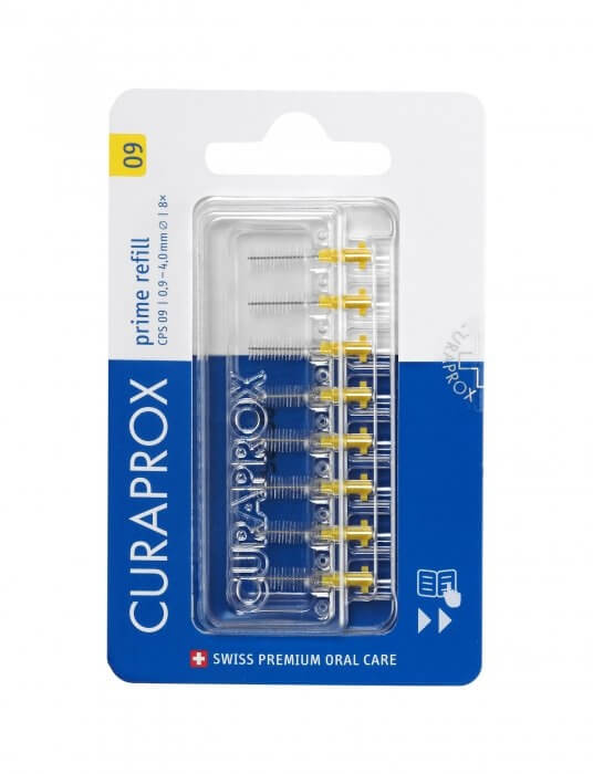 Curaprox CPS 09 prime refill mezizubní kartáčky 8 ks