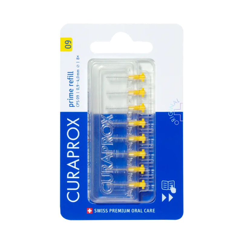 Curaprox CPS 09 prime refill mezizubní kartáčky 8 ks