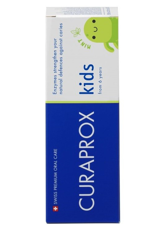 CURAPROX Kids Dětská zubní pasta od 6-ti let Máta 60 ml