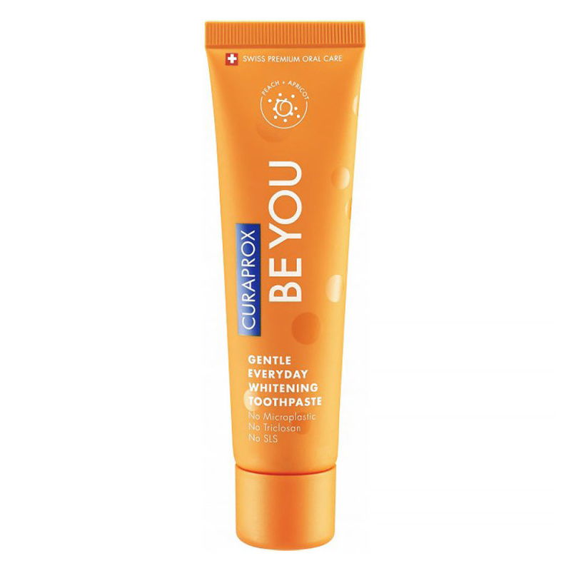 Curaprox Be You regenerační zubní pasta s bělicím účinkem příchuť broskev a meruňka 60 ml