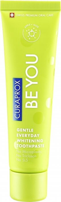 Curaprox Be You regenerační zubní pasta s bělicím účinkem příchuť jablko a aloe 60 ml
