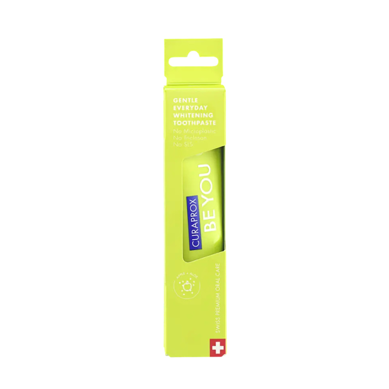 Curaprox Be You regenerační zubní pasta s bělicím účinkem příchuť jablko a aloe 60 ml