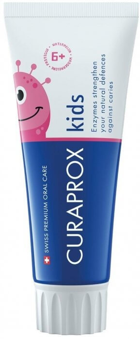 CURAPROX Kids, dětská zubní pasta od 6 let, vodní meloun, 60 ml