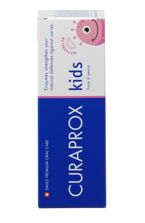 CURAPROX Kids, dětská zubní pasta od 6 let, vodní meloun, 60 ml