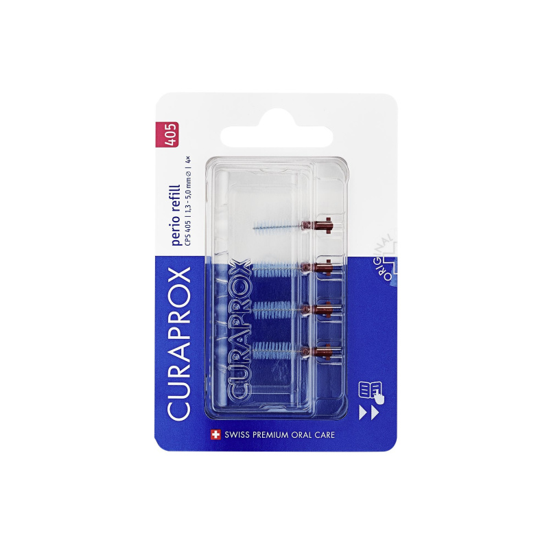 Curaprox CPS 405 Perio Refill mezizubní kartáčky 4 ks