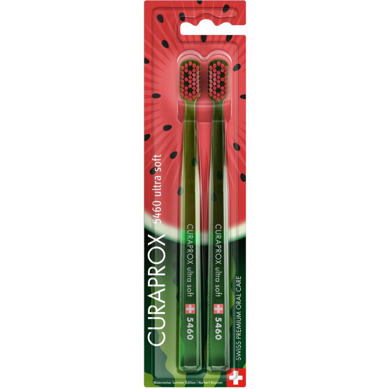 Curaprox CS 5460 Ultra Soft Duo Watermelon Edition