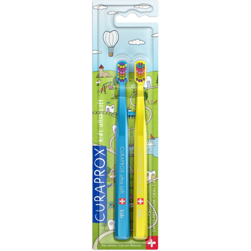 Curaprox Limited Edition Summer Kids zubní kartáčky 2 ks