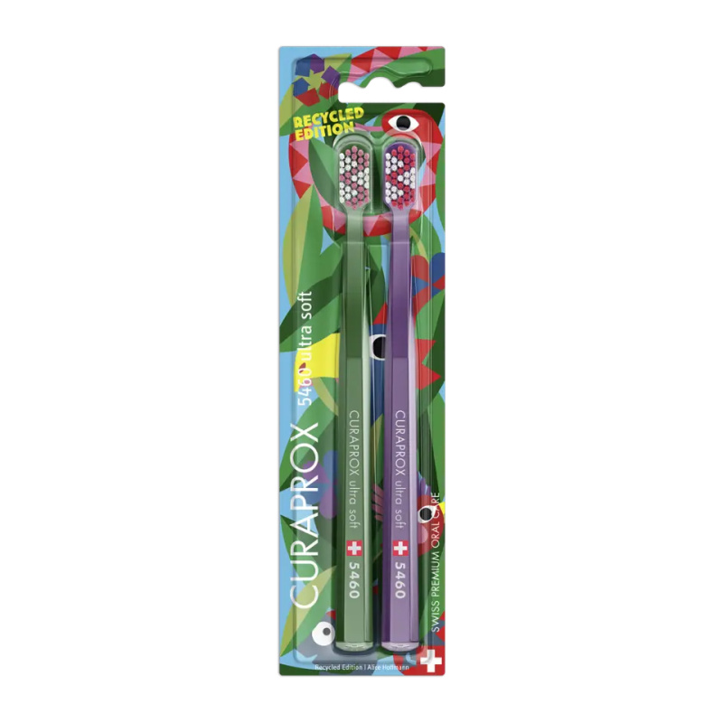 Curaprox Limited Edition Recycled edition zubní kartáčky 5460 Ultra Soft 2 ks