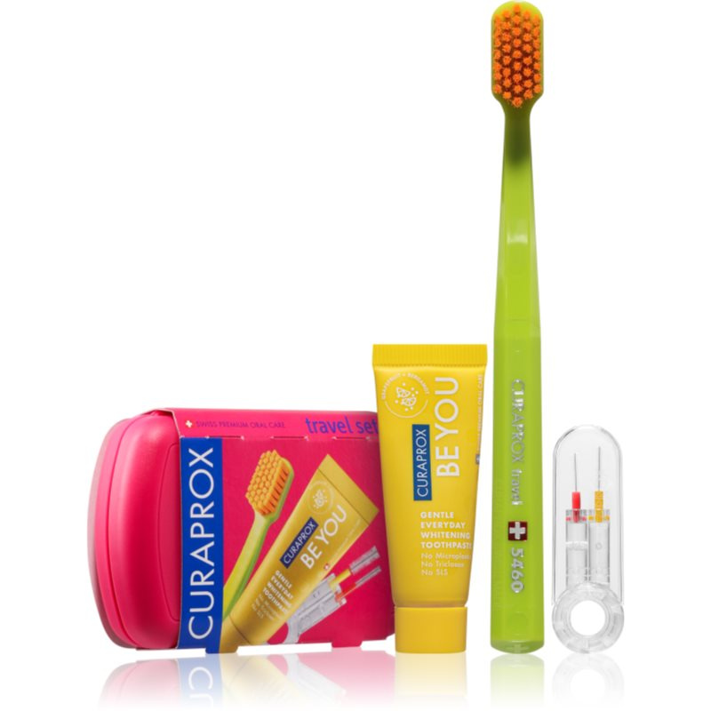 CURAPROX Travel set červený new