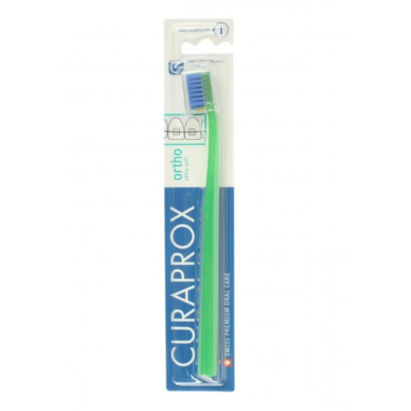 Curaprox CS 5460 ortho, Zubní kartáček Ultra soft, 1 ks Barva: Modro-modrá