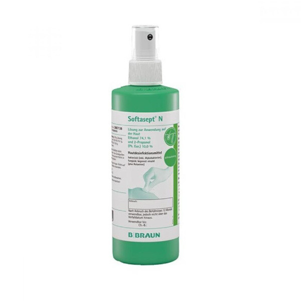 SOFTASEPT N bezbarvý sprej 250 ml