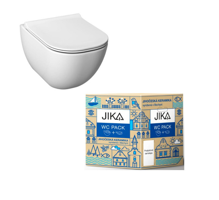 Jika Mio wc s prkénkem softclose závěsné zadní odpad H8667140000001
