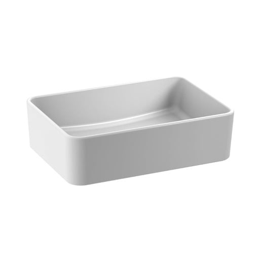 Jika Cubito umyvadlo na desku 50x35 cm mat bez přepadu H8184237571121