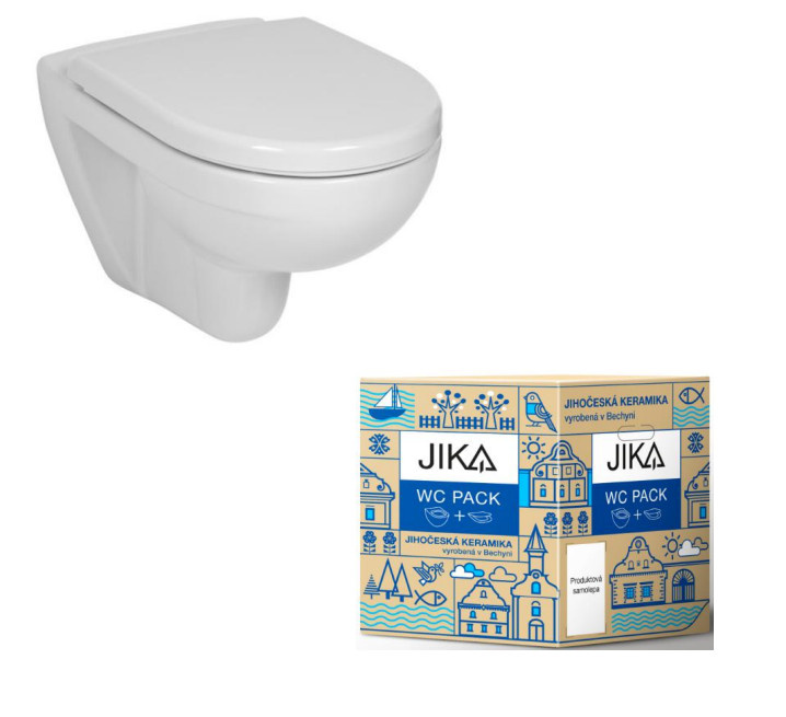WC závěsné Jika Lyra Plus pack včetně sedátka