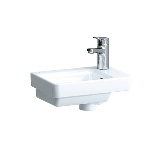 Laufen Pro S umývátko 36x25 cm otvor pro baterii vpravo h8159600001041 1596.0.000.104.1
