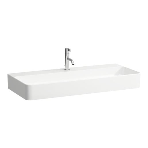 Laufen VAL umyvadlo na desku 95x11,5 cm keramika bílá H8162870001121