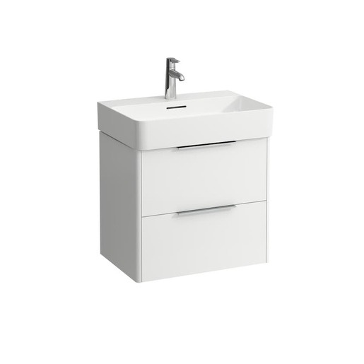 Laufen Base koupelnová skříňka pod umyvadlo 58,5x52,5x39 cm bílá mat H4022521102601